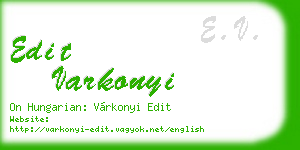 edit varkonyi business card